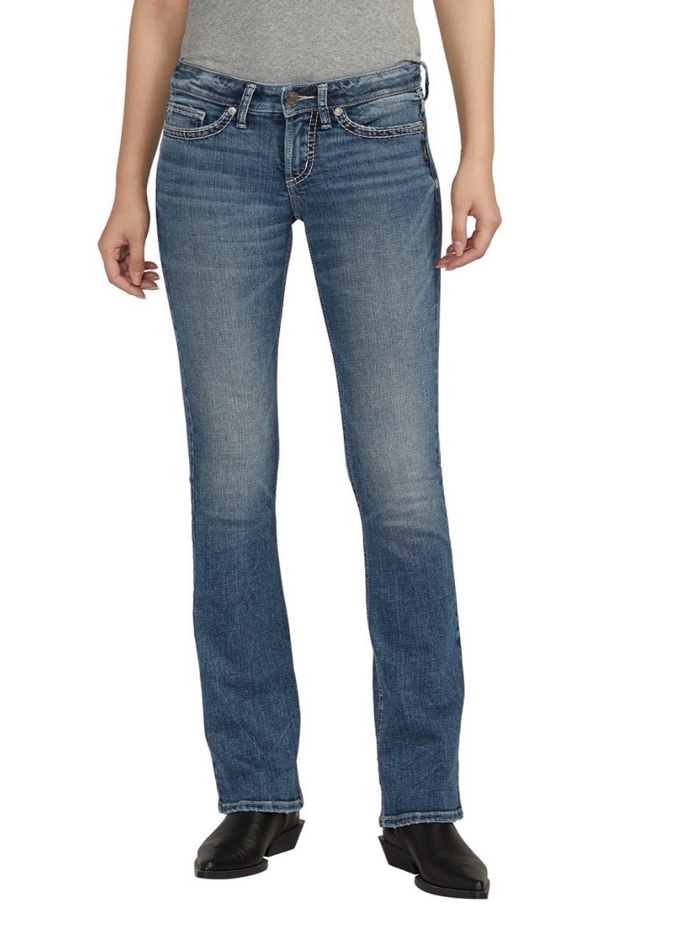 Low Rise Tuesday Slim Bootcut Jeans